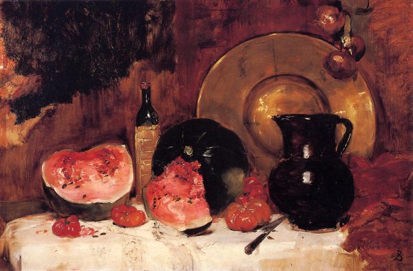 Still Life with Watermelon