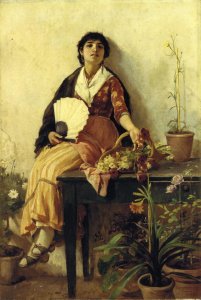 Lady with Fan 1873