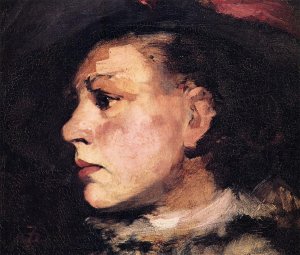 Profile of Girl with Hat I